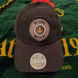 Womens pink Atlanta United hat soccer mls